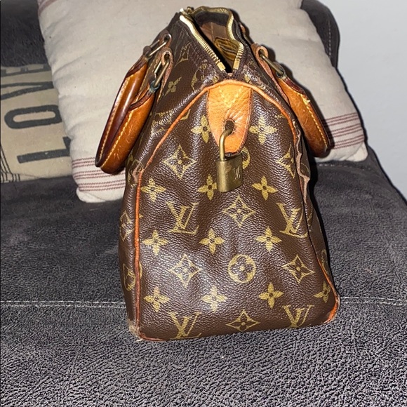 1950 Louis Vuitton speedy 25 VINTAGE - Picture 2 of 5